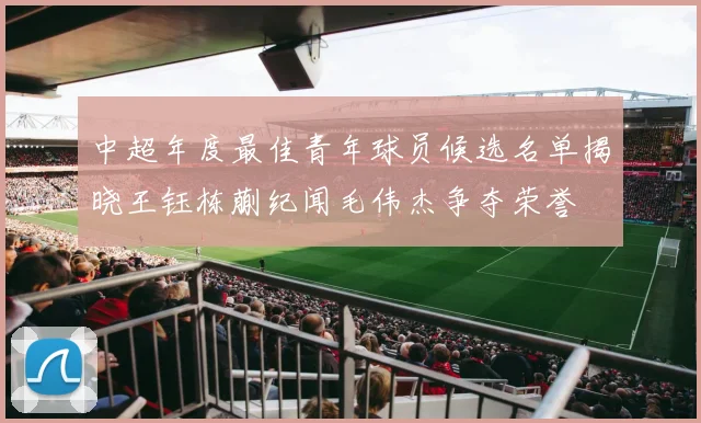 中超年度最佳青年球员候选名单揭晓王钰栋蒯纪闻毛伟杰争夺荣誉
